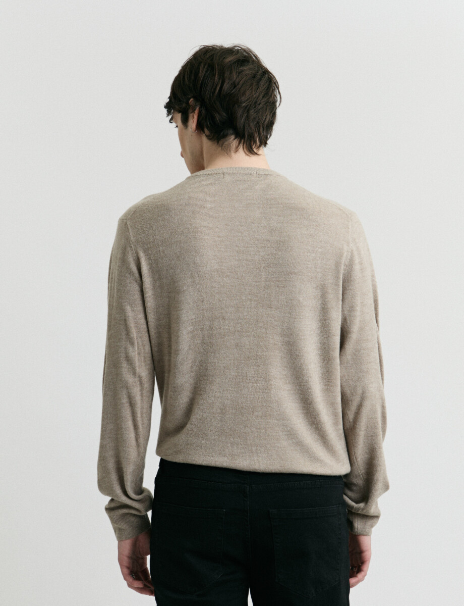 470413 SWEATER HARRINGTON URBAN Beige Melange