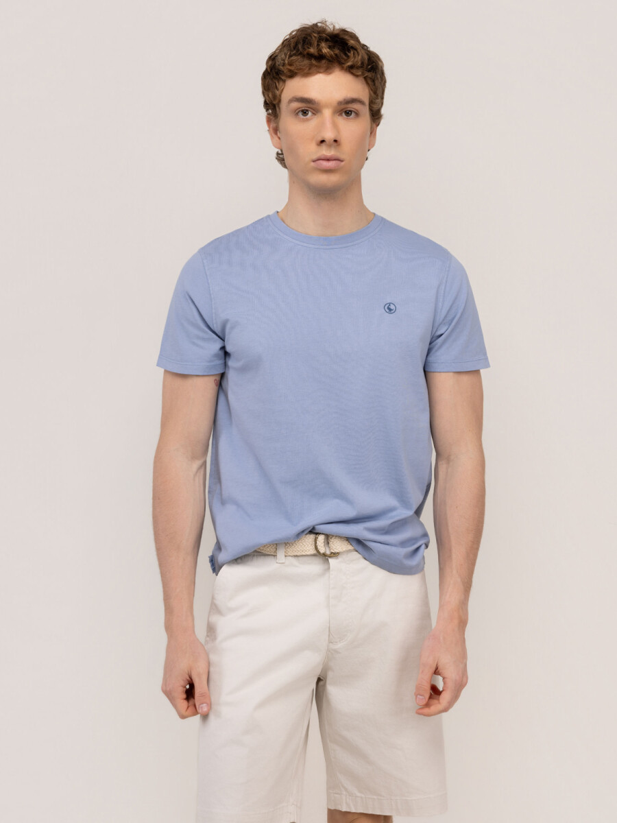 Camiseta - Azul Medio 