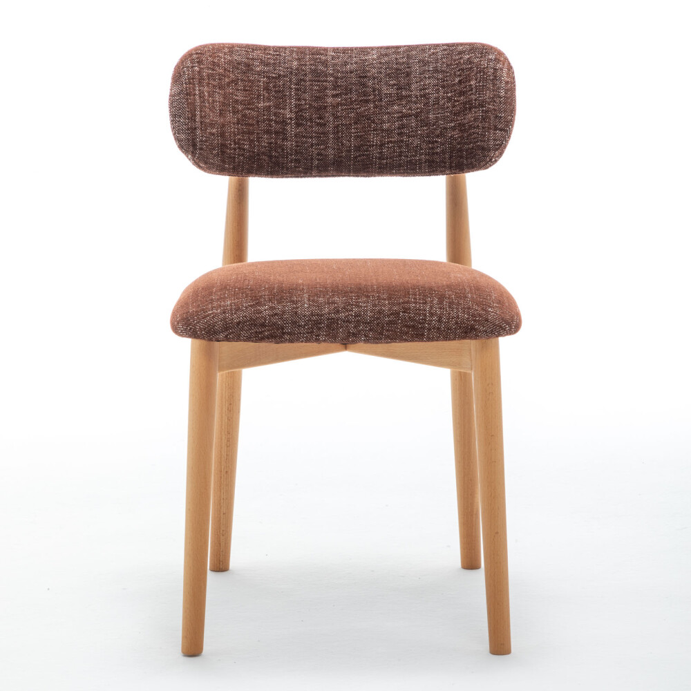 SILLA DE COMEDOR MADERA NARANJA SARAH