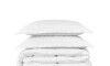 Acolchado mas Fundas Queen - Finezza 400 hilos Blanco