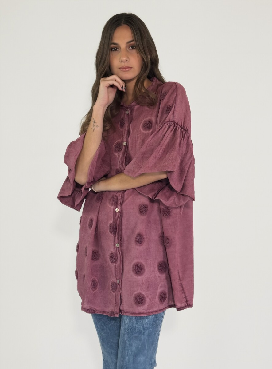 CAMISA BRUNATE - PURPURA 
