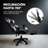 Silla Gamer Reclinable Reforzada Apoyapies Comoda Premium Ax Silla Gamer Reclinable Reforzada Apoyapies Comoda Premium Ax