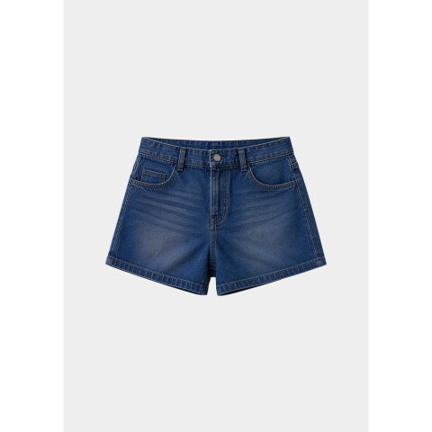 SHORTS FEM JEANS MEDIO