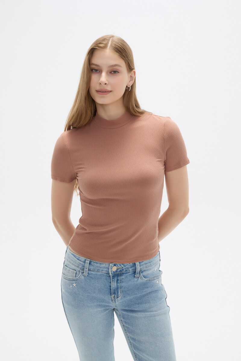 Remera Daly - Tostado 