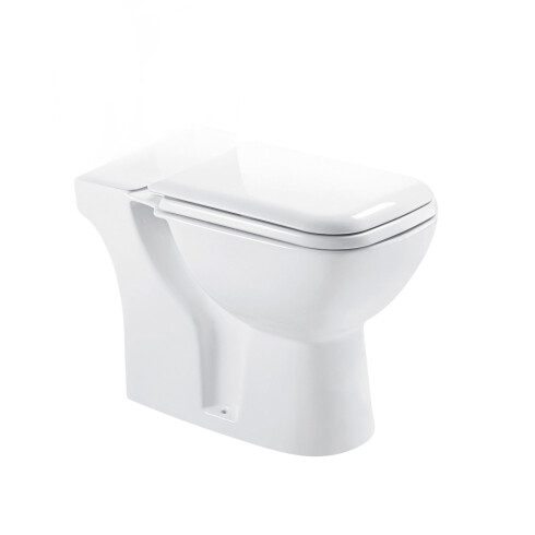 Inodoro Blanco Brillo Con Tapa Para Mochila Pl6615 No La Incluye Aqualia Linea Malawi 000