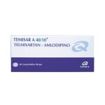 TEMISAR A 40/10 CJ X 30 COMP. única