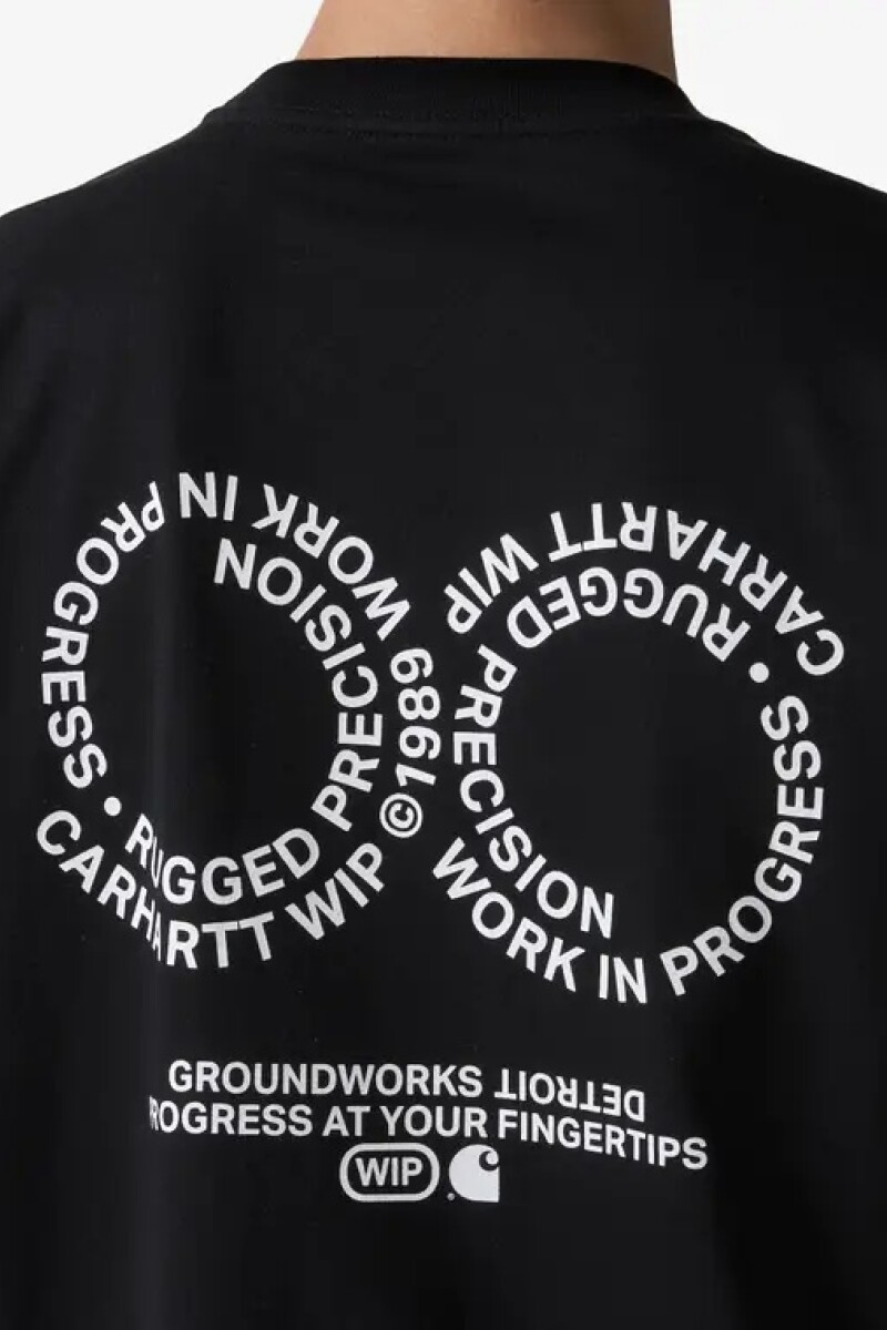 S/S Rotation T-Shirt Negro