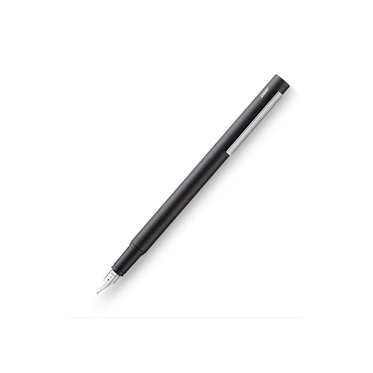 Lapicera Pluma Pur Negra TM azul Lamy 