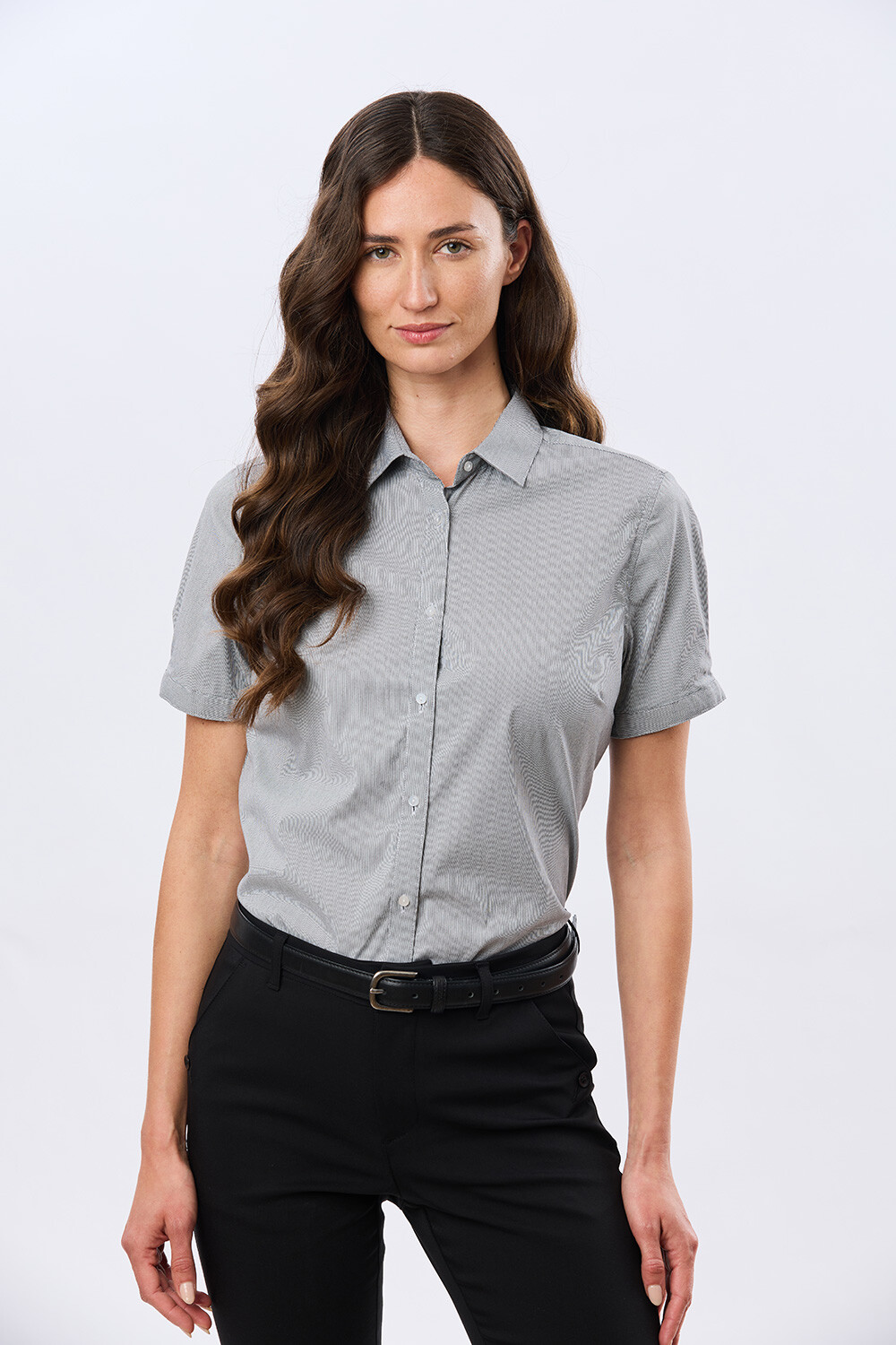 CAMISA RAYADA Negro
