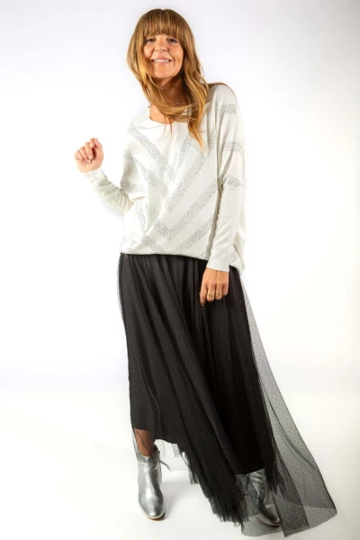 Sweater Ember blanco