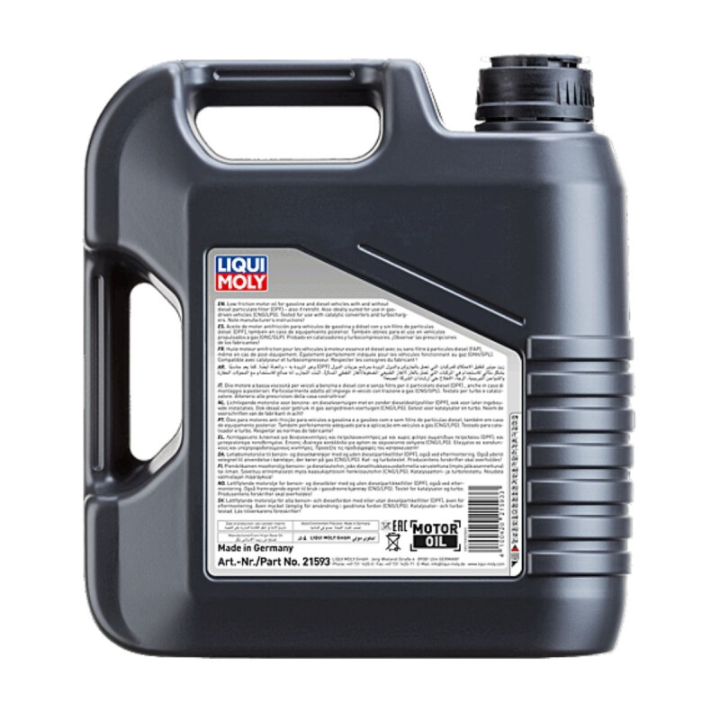 ACEITE SINTETICO 5W40 4LTS LIQUI MOLY PERFORMANCE LEICHTLAUF Aceite Sintetico 5w40 4lts Liqui Moly Performance Leichtlauf