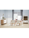 Silla de comedor KASTRUP blanco/roble Silla de comedor KASTRUP blanco/roble