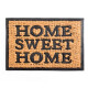 Felpudo coco/goma 40x60 cm HOMESWEETHOME