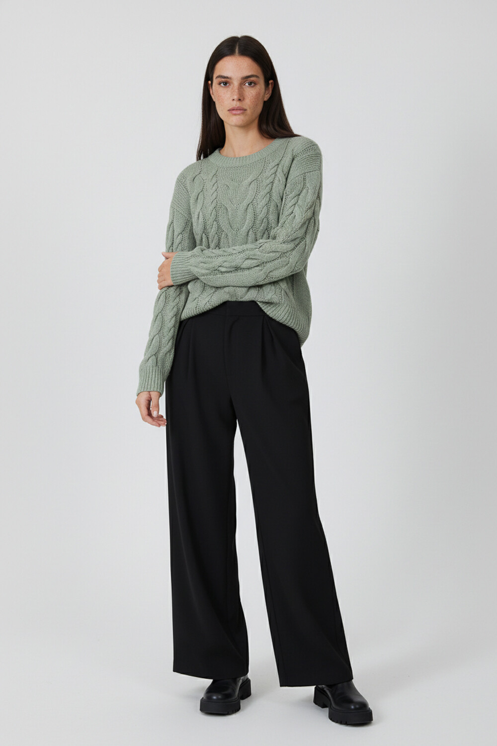 Sweater Petz Verde Azulado