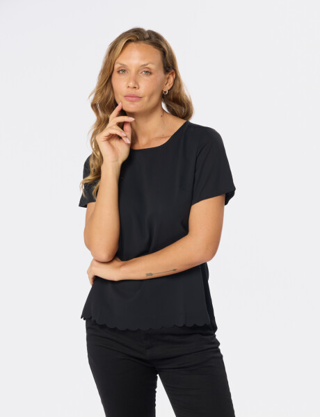 BLUSA CLÁSICA Negro