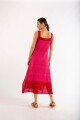 VESTIDO LAVANDA Fuscia Y Roj