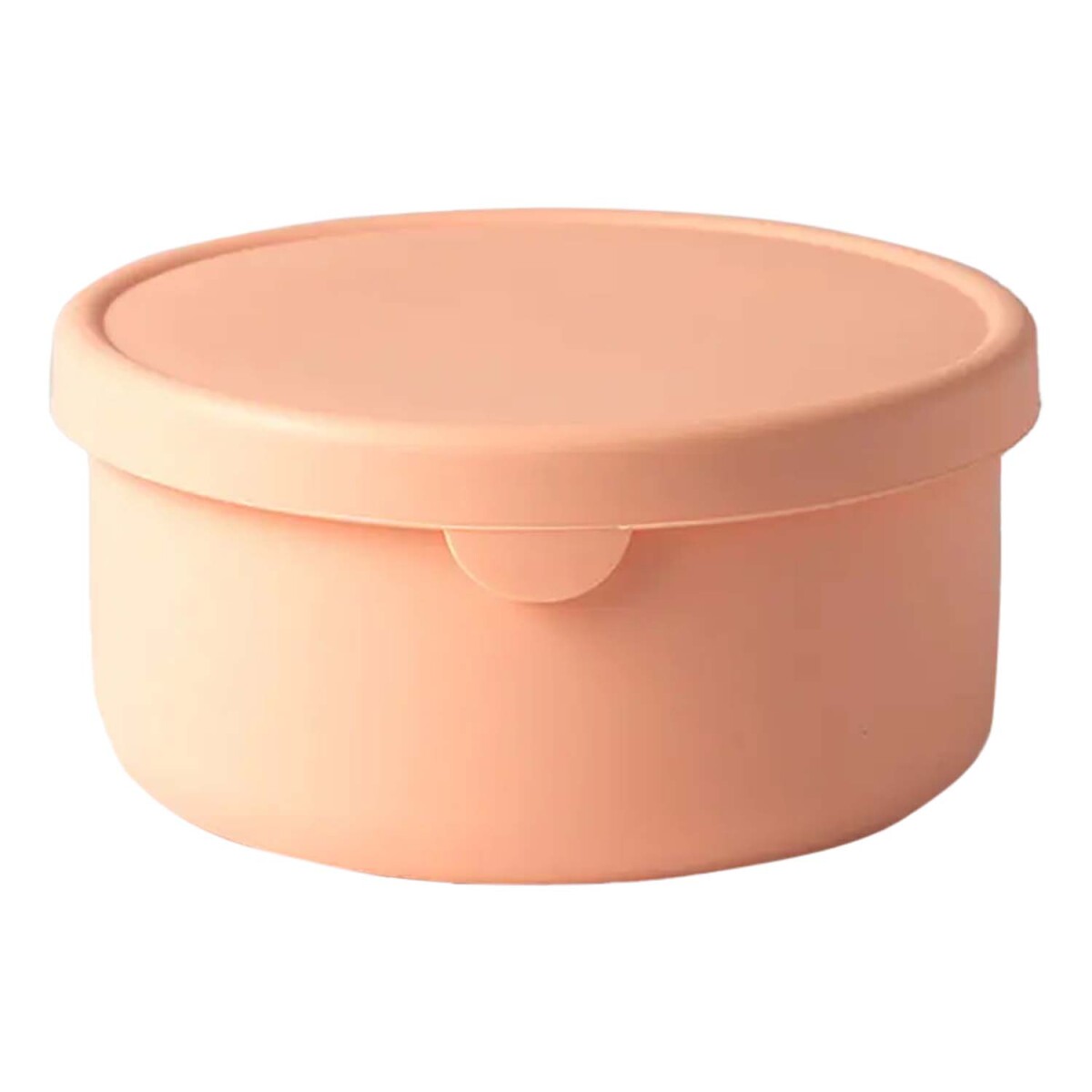 Contenedor Recipiente de Alimentos 700Ml c/ Tapa en Silicona - Rosa 