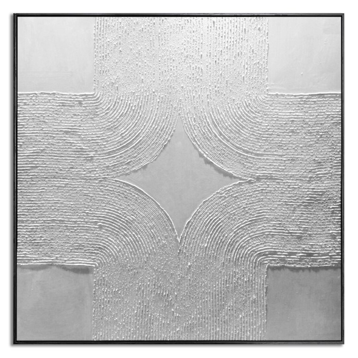 CUADRO CANVAS 80x80cm MARCO INTERSECCIÓN 