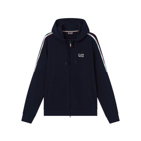 ARMANI EA7 HOODED JACKET Blue