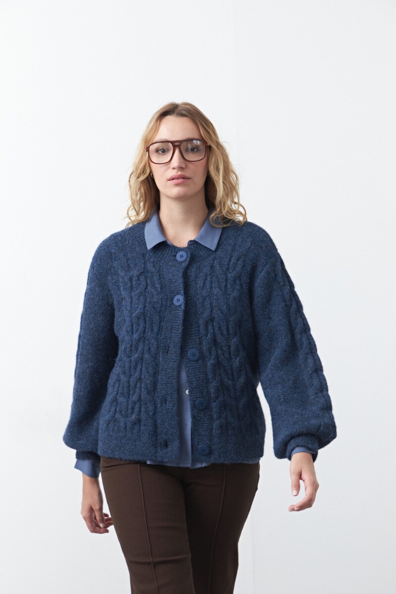CARDIGAN BOREAL Azul Marino