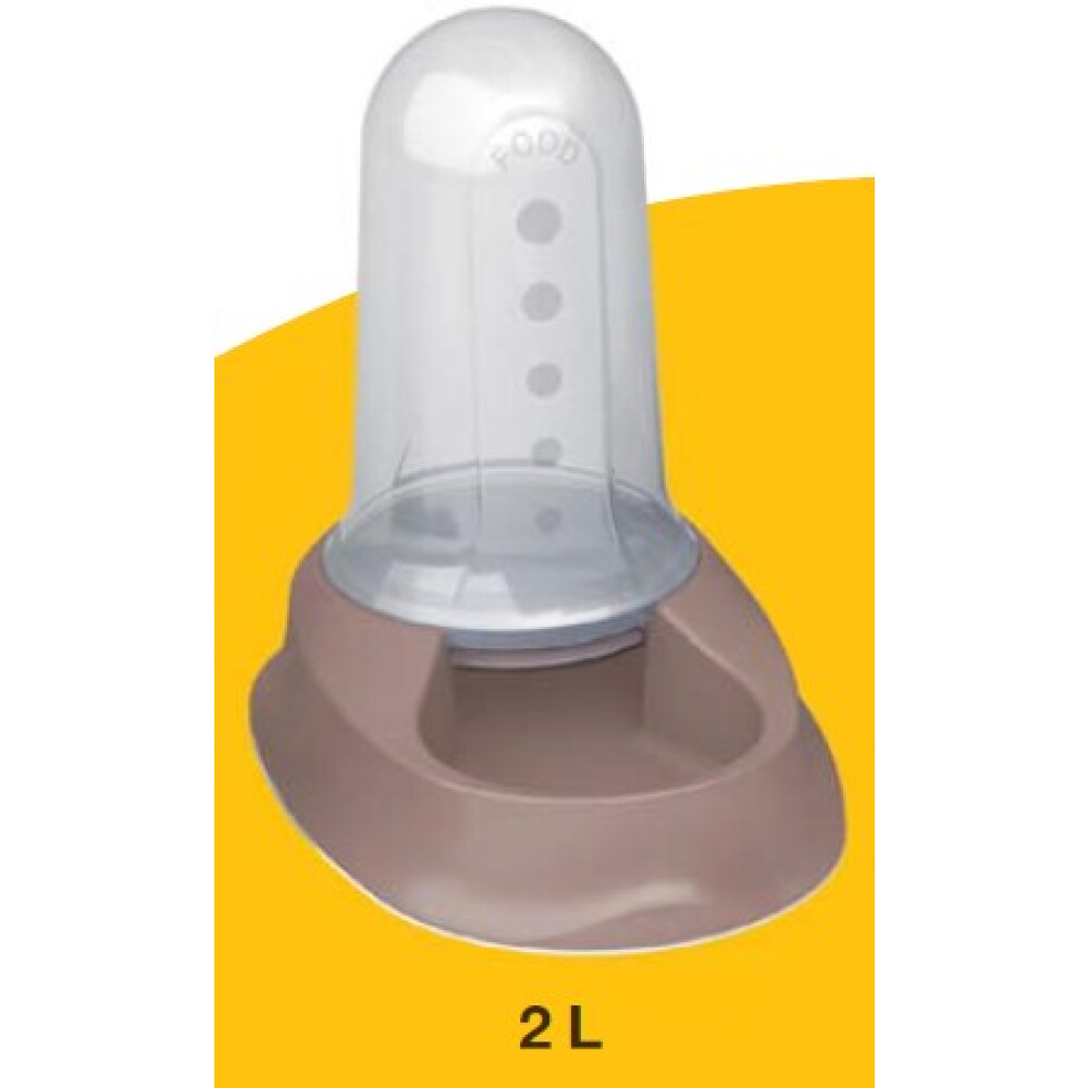 COMEDERO CHIC MULTIRESERVE 2 LT TORTORA CHIARO COMEDERO CHIC MULTIRESERVE 2 LT TORTORA CHIARO