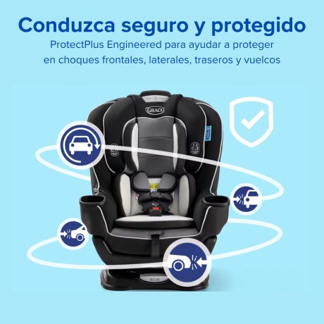 Graco Extend2fit hasta 30kg Gotham Graco Extend2fit hasta 30kg Gotham