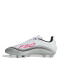 Championes de Fútbol 11 Unisex Adidas F50 Messi Club FG/MG Blanco - Rojo - Negro - Plateado