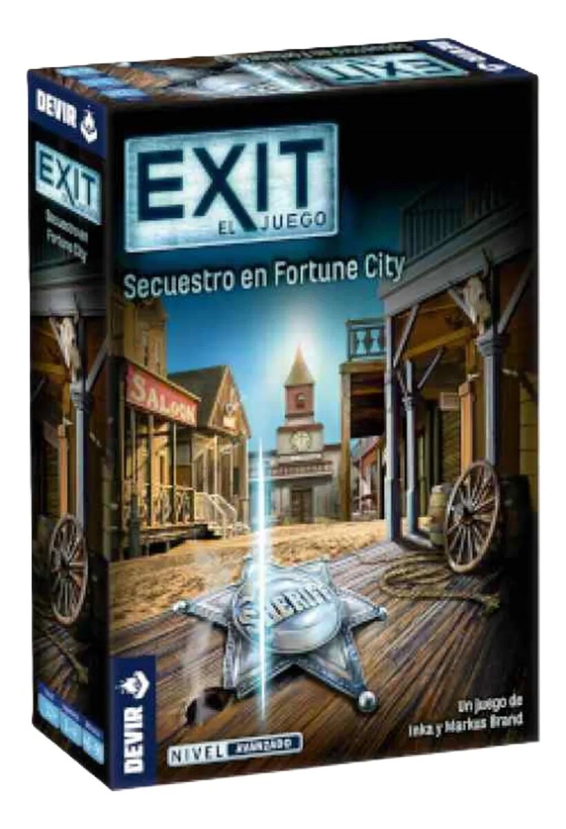 Exit: Secuestro En Fortune City Juego De Mesa Español Devir 