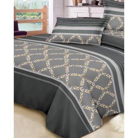 Colcha Cotton Flor Glamour 1 Plaza Sommier 180x235cm Colcha Cotton Flor Glamour 1 Plaza Sommier 180x235cm