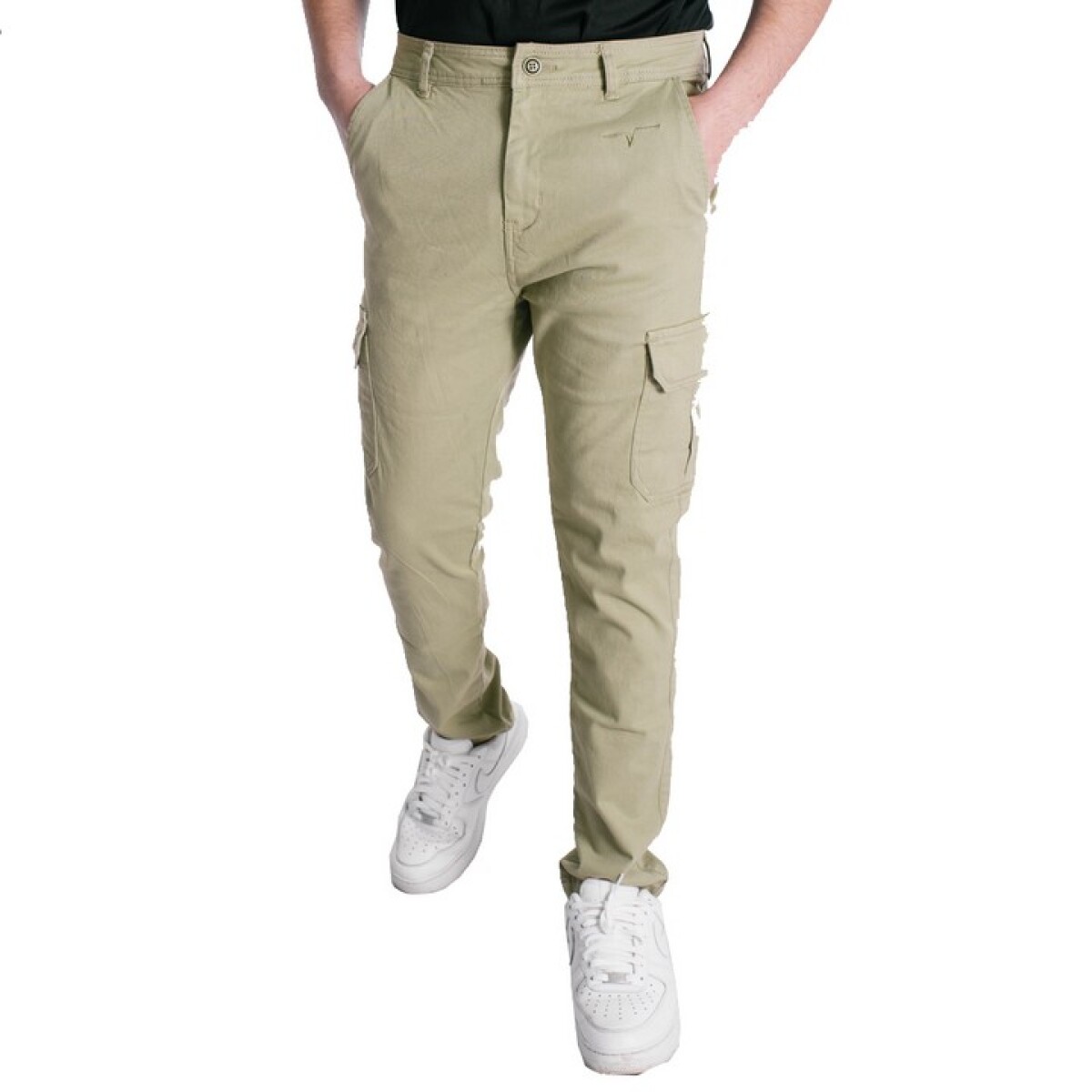 Pantalón Muvem Cargo de Hombre - FP21001 - Verde Seco 