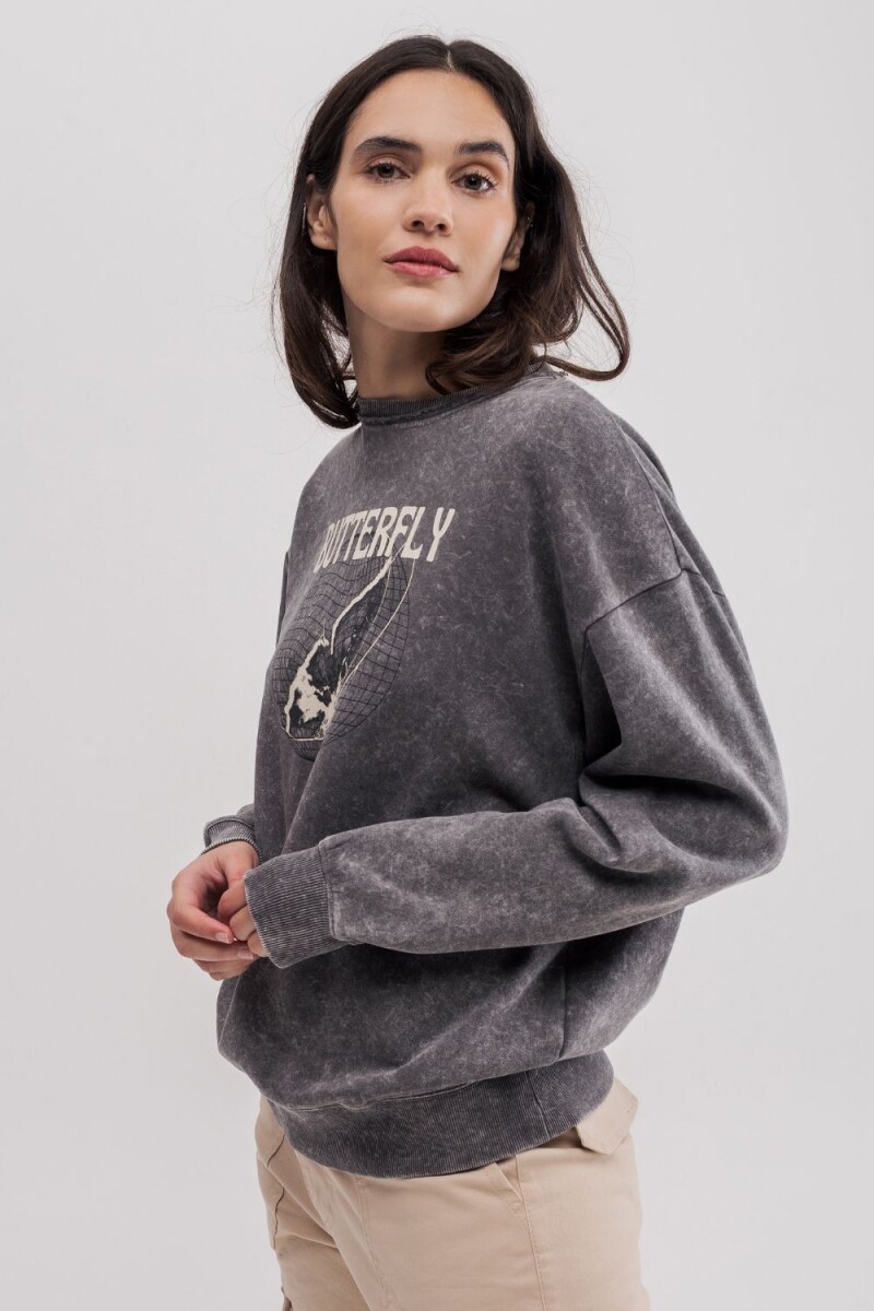 Buzo oversize Bari Gris