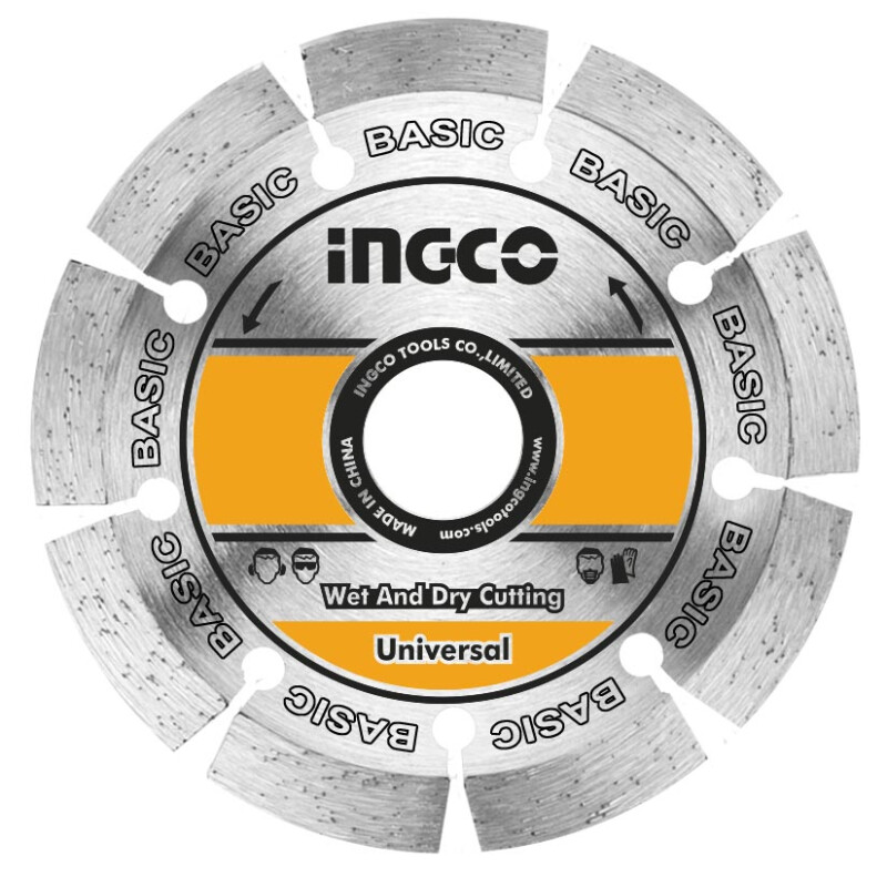 DISCO PARED SEGMENTADO 7 PULG INGCO DMD011802 DISCO PARED SEGMENTADO 7 PULG INGCO DMD011802
