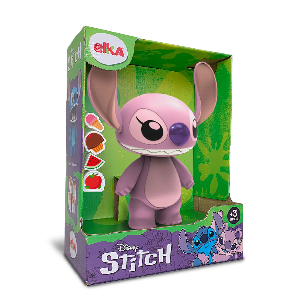 Figura Stitch Angel Abre Y Cierra La Boca 