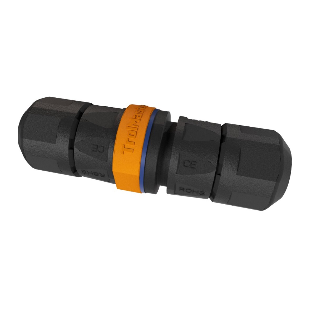 RJ12 WATERPROOF STRAIGHT-THROUGH INLINE COUPLER (ECW-1) 