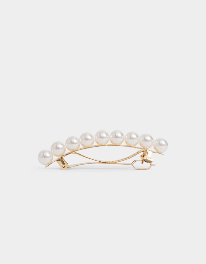 Hebillas Francesas Con perlas Hebilla Con Perlas - Dorado