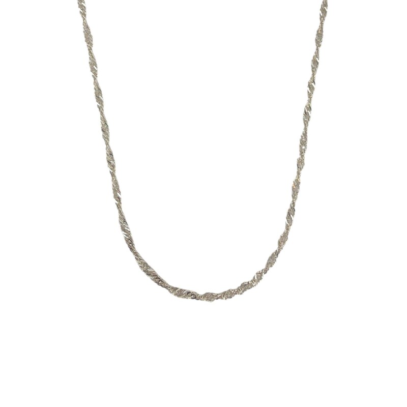 Cadena Singapur-Plata 925-Sin Piedra-CD3492 sinpiedra