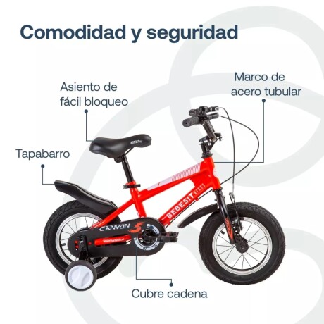 Bicicleta rodado 12 Canyon Bebesit - Rojo Bicicleta rodado 12 Canyon Bebesit - Rojo