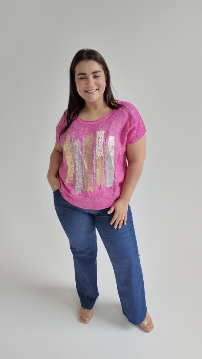 Remera Belén - Rosado 