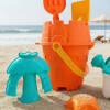 Balde Con Accesorios Para Playa AMARILLO