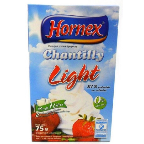 CHANTILLY LIGHT HORNEX 75 GR CHANTILLY LIGHT HORNEX 75 GR