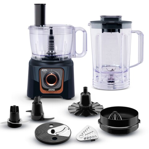 Multiprocesador Arno 7 en 1 DO165HB2 Negro Multiprocesador Arno 7 en 1 DO165HB2 Negro