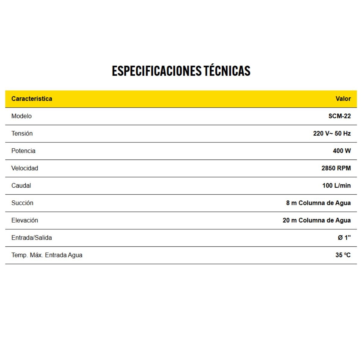 BOMBA CENTRIFUGA 100L/M BTA Bomba Centrifuga 100l/m Bta