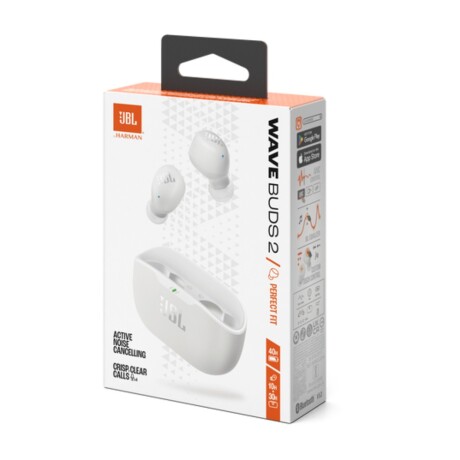 Auriculares Bt Jbl Buds 2 Blancos Auriculares Bt Jbl Buds 2 Blancos