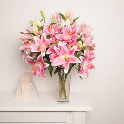 Ramo de Lirios Rosa Ramo de Lirios Rosa