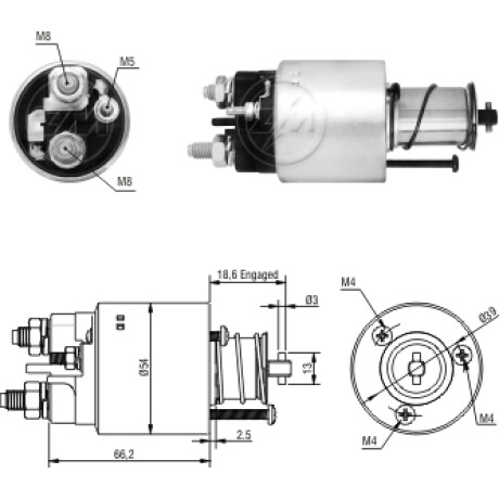 AUTOMATICO DE ARRANQUE - CITR.XANTIA PEUG.306 405 VALEO 12V ZM AUTOMATICO DE ARRANQUE - CITR.XANTIA PEUG.306 405 VALEO 12V ZM