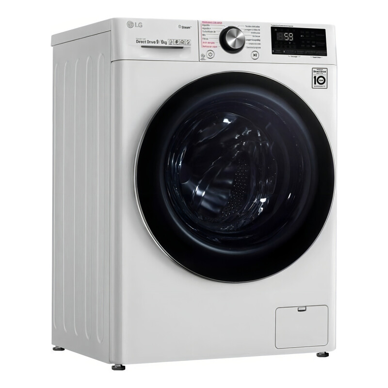 Lavarropas automático LG inverter hasta 12kg color blanco Lavarropas Automático Lg Inverter Hasta 12kg Color Blanco