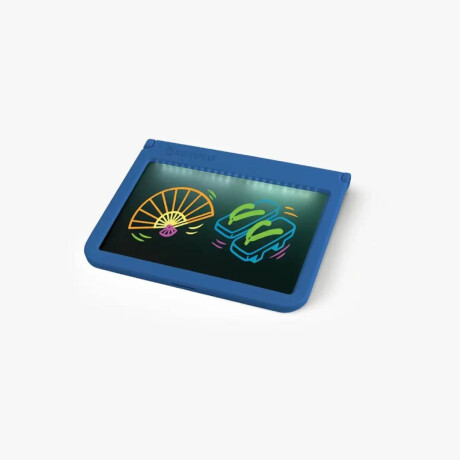 Pizarra Kidywolf con Luz Led Azul