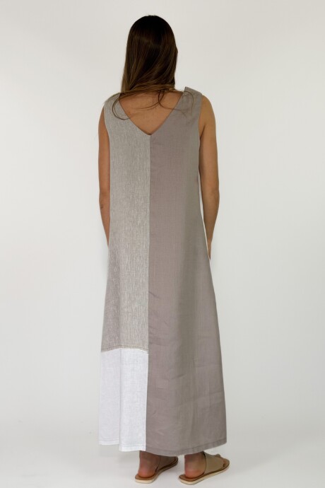 VESTIDO JOAQUINA Beige
