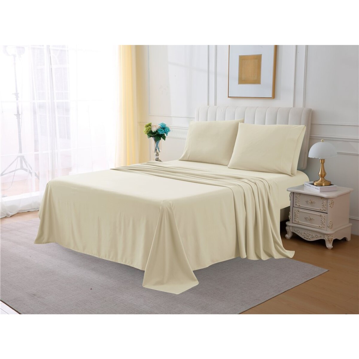 JGO SABANA ALG 300H FULL 140x190+30CM BEIGE 