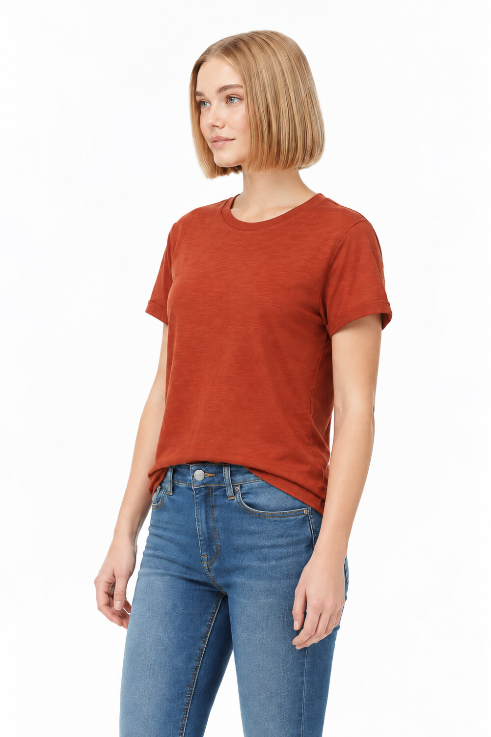 Remera Cordata Terracota